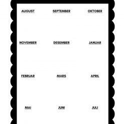 Alternative view of Bursdagskalender