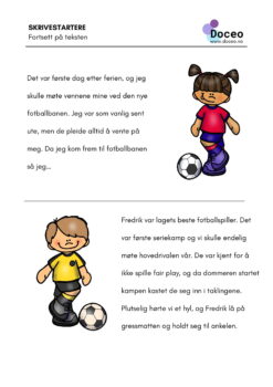 Skrivestartere til fortellinger