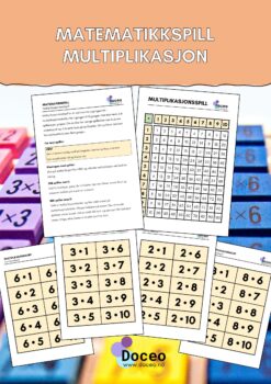 Multiplikasjonsspill, 1-gangen til 10-gangen