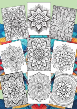 Alternative view of Mandala – Fargelegging, 1.-7. trinn