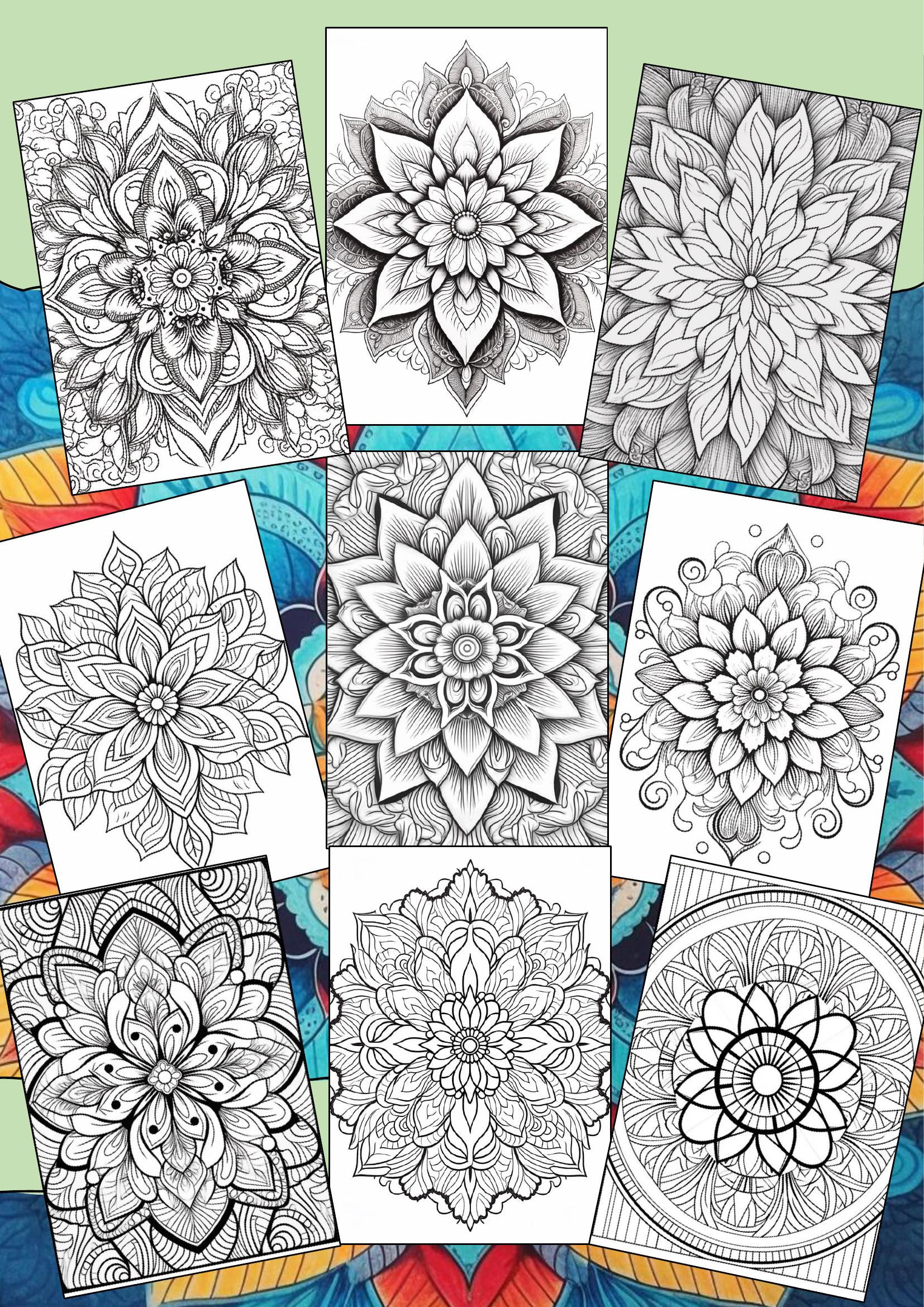 Mandala – Fargelegging, 1.-7. trinn - Bilde 2