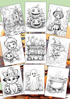 Alternative view of Halloween – Fargelegging, 1.-7. trinn