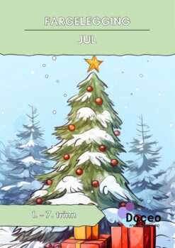 Jul – Fargelegging, 1.-7. trinn