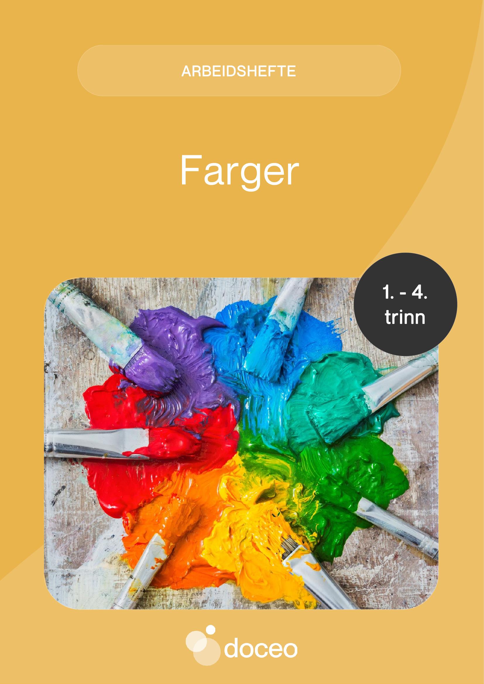 Farger - Arbeidshefte, 1.-4. trinn