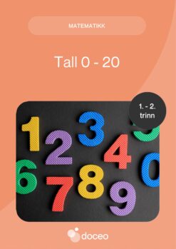 Matematikk - Arbeidshefte 0-20, 1.-2. trinn