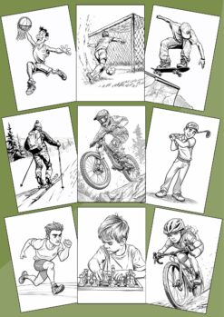 Alternative view of Sport – Fargelegging, 1.-7. trinn