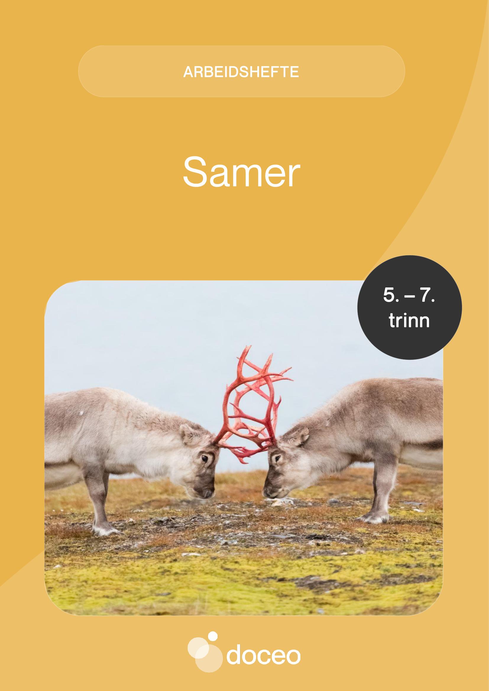 Samer - Flerfaglig arbeidshefte, 5.-7. trinn