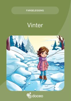 Vinter – Fargelegging, 1.-7. trinn