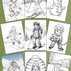Alternative view of Vinter – Fargelegging, 1.-7. trinn