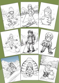 Alternative view of Vinter – Fargelegging, 1.-7. trinn