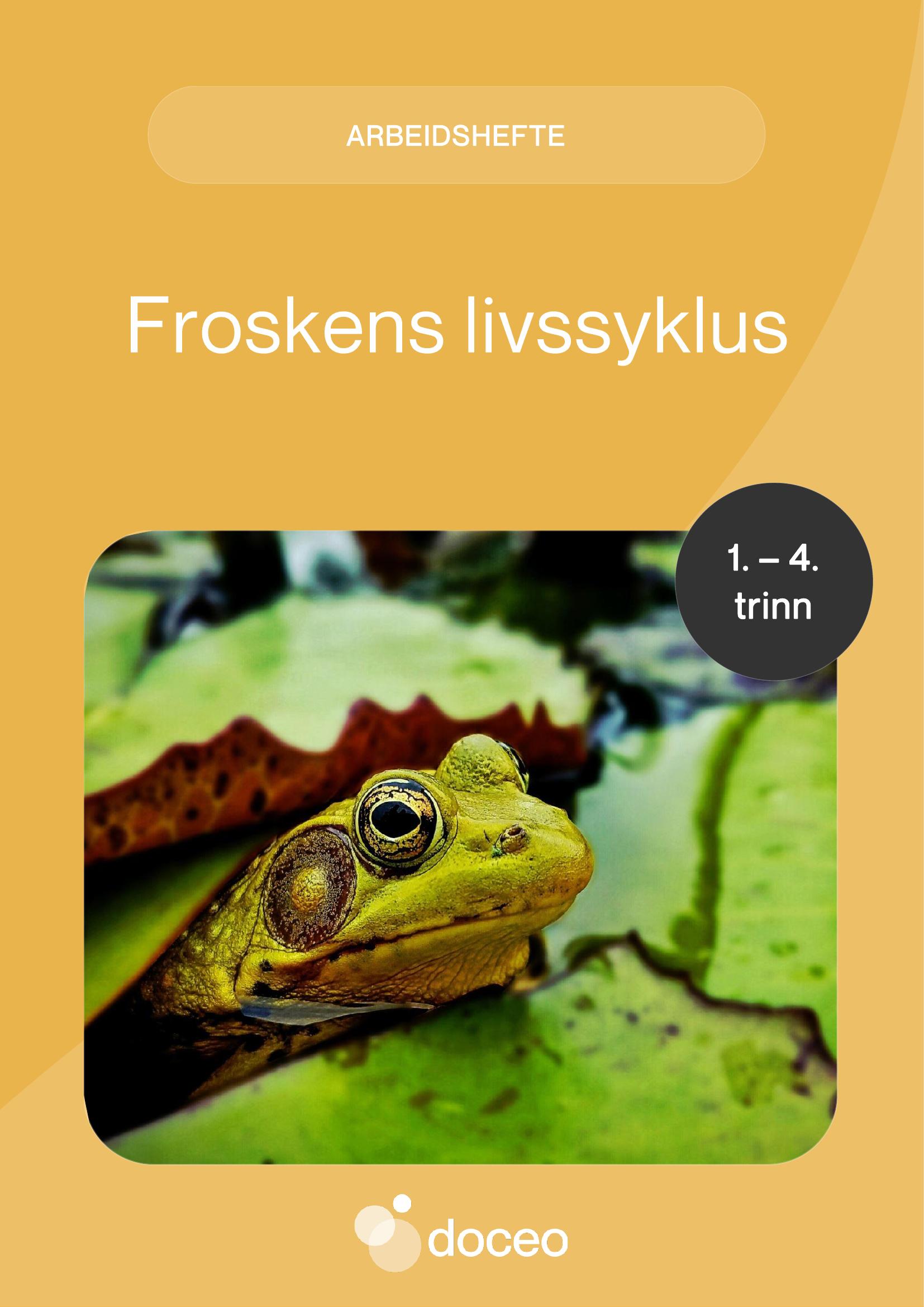 Froskens livssyklus – Flerfaglig arbeidshefte, 1.-4. trinn