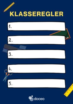 Mal for klasseregler