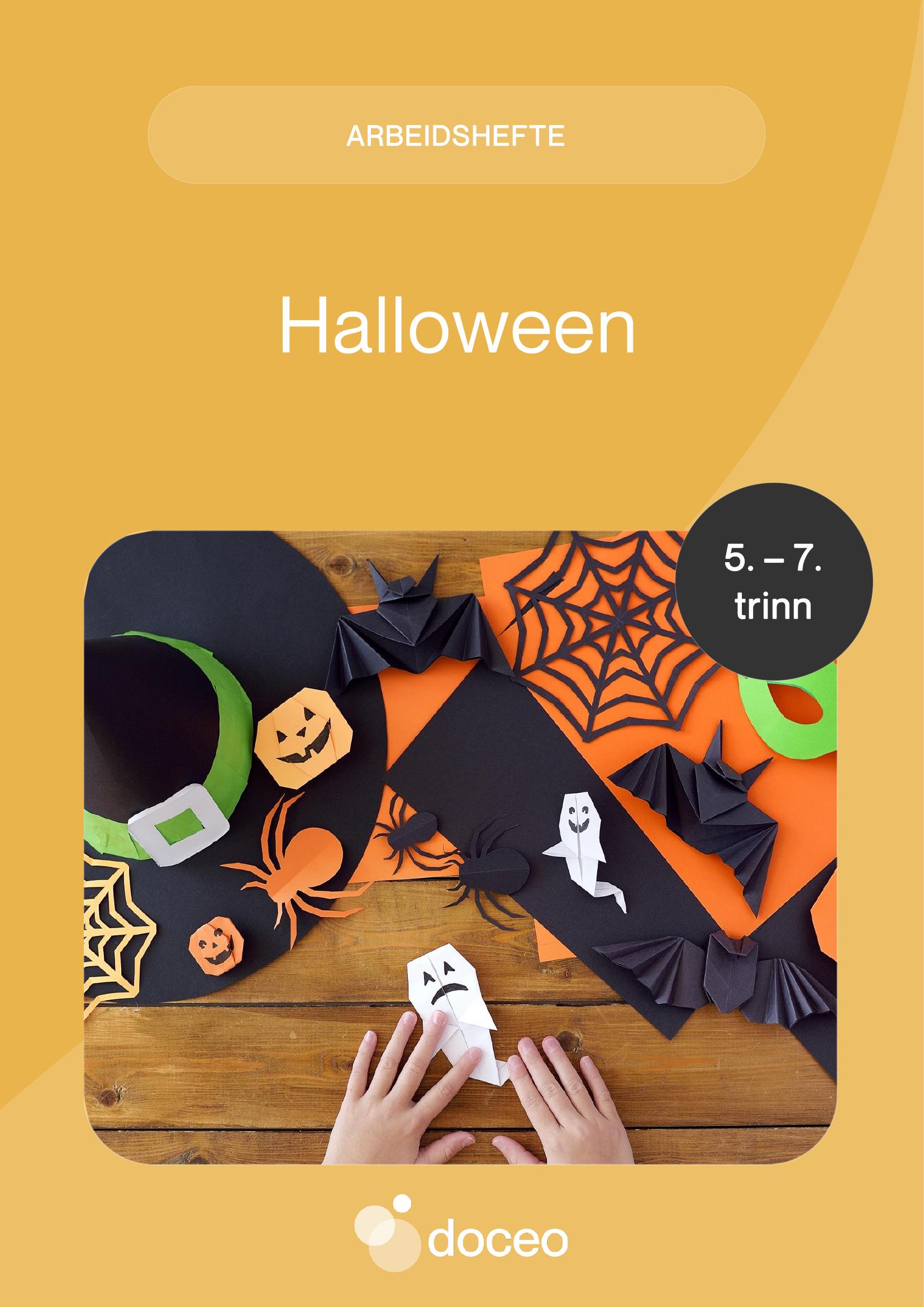 Halloween – Flerfaglig arbeidshefte, 5.-7. trinn