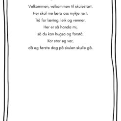 Håndavtrykk skolestart - Bilde 3