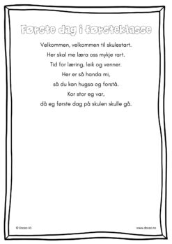 Håndavtrykk skolestart - Bilde 3