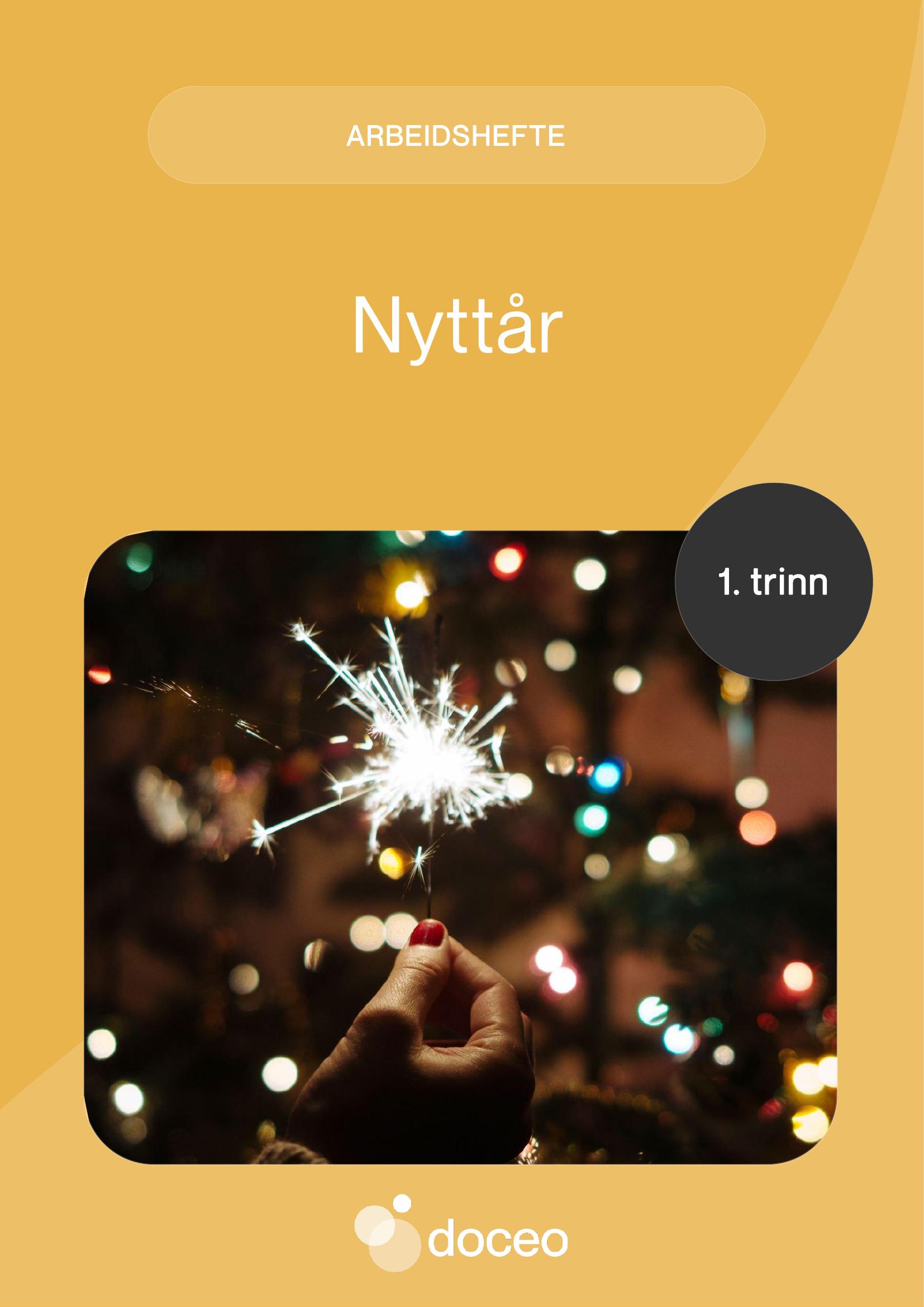 Nyttår - Flerfaglig arbeidshefte, 1. trinn