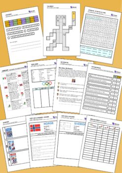 Alternative view of Olympiske vinterleker - Tverrfaglig arbeidshefte, 5.-7. trinn